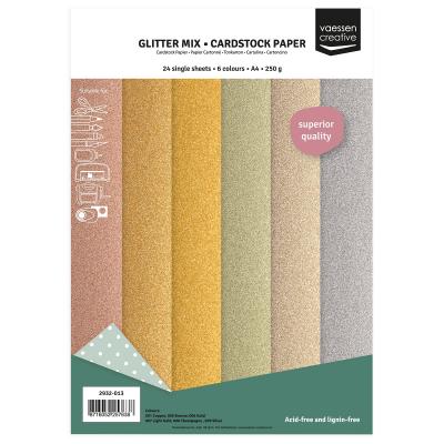 Vaessen Creative Cardstock - Glitzer Mix